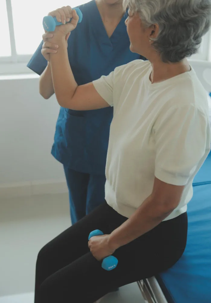 fisioterapia personas mayores a domicilio lugones